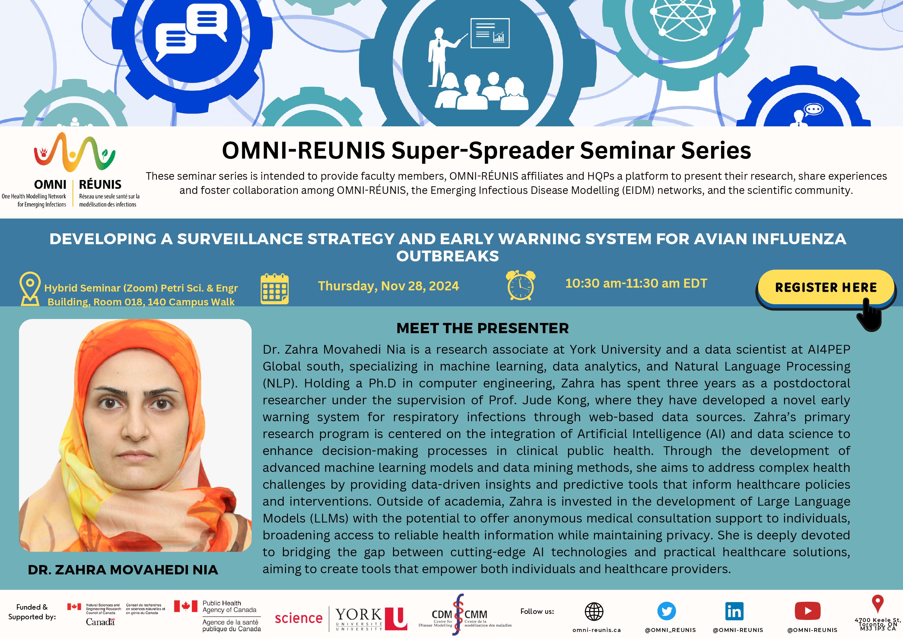 Seminar 26: Developing A Surveillance Strategy And Early Warning System for Avian Influenza Outbreaks