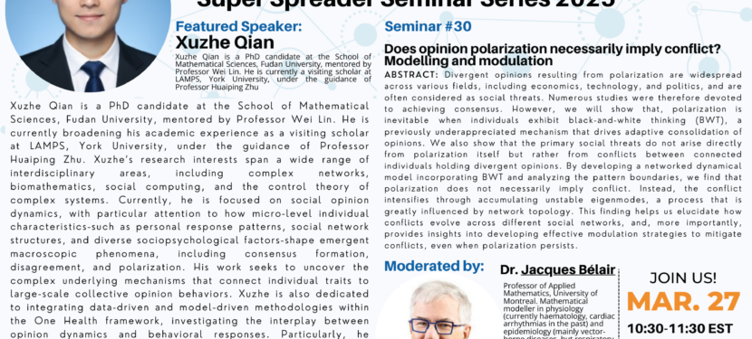 Seminar 30: Does Opinion Polarization Necessarily Imply Conflict? Modelling and Modulation